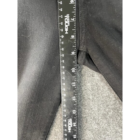 Paige Jeans Women's 28 Black Verdugo Ankle Skinny Dark Wash Black Stretch - Picture 5 of 9